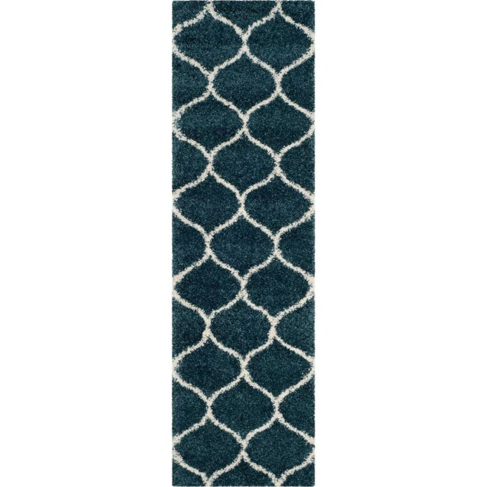 2'3"x6' Runner Kamila Rug Slate Blue/Ivory - Safavieh